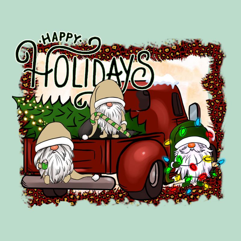 Happy Holidays Gnomes Christmas Truck Premium Hoodie by Bettercallsaul | Teevron