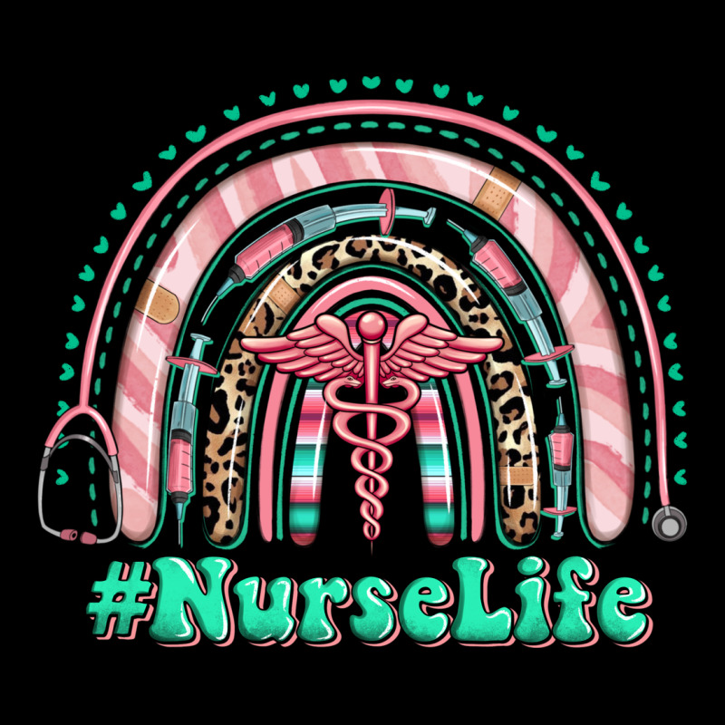 Nurse Life Rainbow Heavy Core Tee by RanaPortraitStore | Teevron