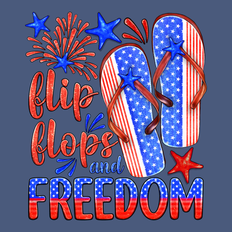 Flip Flops And Freedom Vintage Hoodie by HRA Design Shop | Teevron
