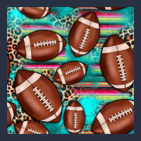 Football Leopard Turquoise Seamless Pattern Heavyweight Sweatshirt | Teevron