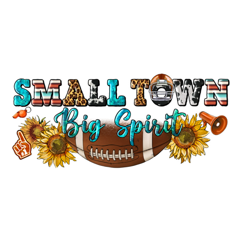 Small Town Big Spirit Premium Sweatshirt by BundleAndBundleShop | Teevron