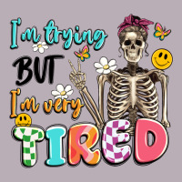 Im Trying But Im Very Tired Vintage Tee | Teevron