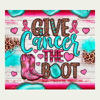 Give Cancer The Boot Urban Heavy Tee | Teevron
