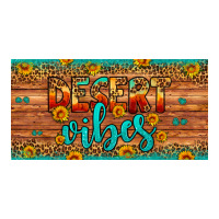 desert vibes license plate | Teevron