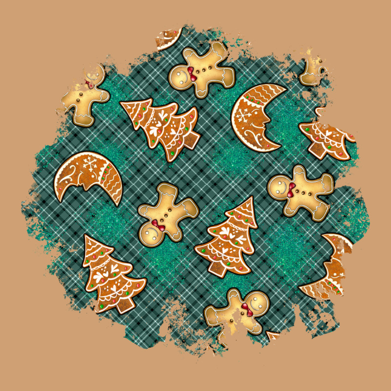 Christmas Gingerbread Cookies Patch Vintage Tee by BundleAndBundleShop | Teevron