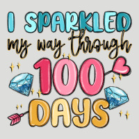 I Sparkled My Way Through 100 Days Zipper Hoodie | Teevron