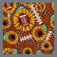 Football Leopard Sunflower Seamless Pattern Heavyweight Sweatshirt | Teevron
