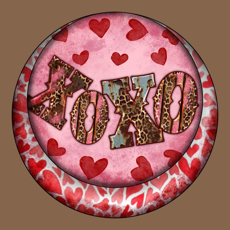 Western Valentine's Day Xoxo Round Earrings Premium Tee by RanaPortraitStore | Teevron