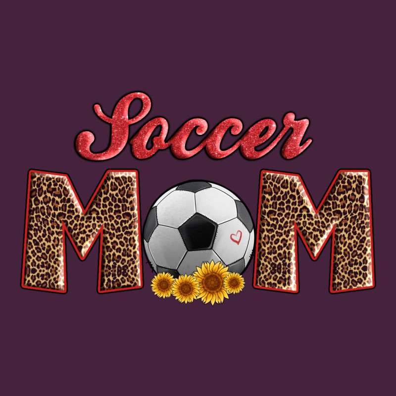 Soccer Mom With Ball And Sunflower Long Sleeve Tee by Artiststas | Teevron