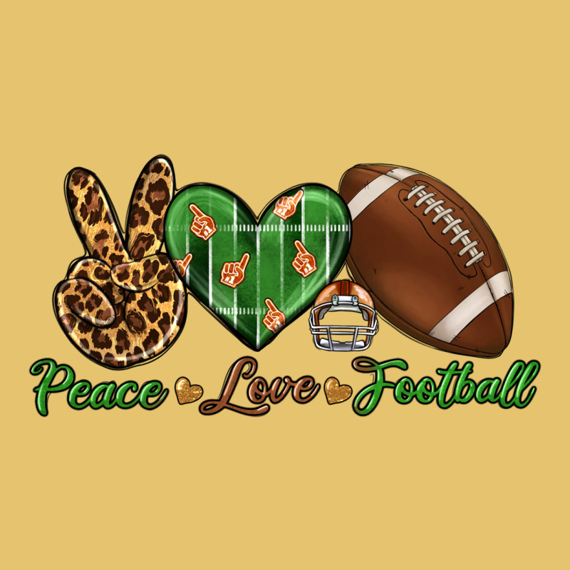 Peace Love Football Premium Sweatshirt by BundleAndBundleShop | Teevron