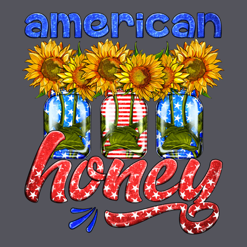 American Honey Sunflower Mason Jar Vintage Hoodie by HRA Design Shop | Teevron