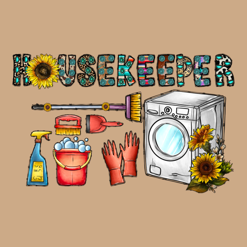 Housekeeper Vintage Hoodie by CowhideDigitalArt | Teevron