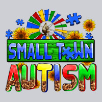 Small Town Autism Heavyweight Sweatshirt | Teevron