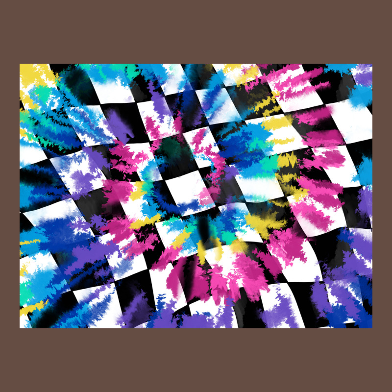 Tie Dye Colourful Race Flag Background 3200x2400 Long Sleeve Tee by AdoDesignShop | Teevron