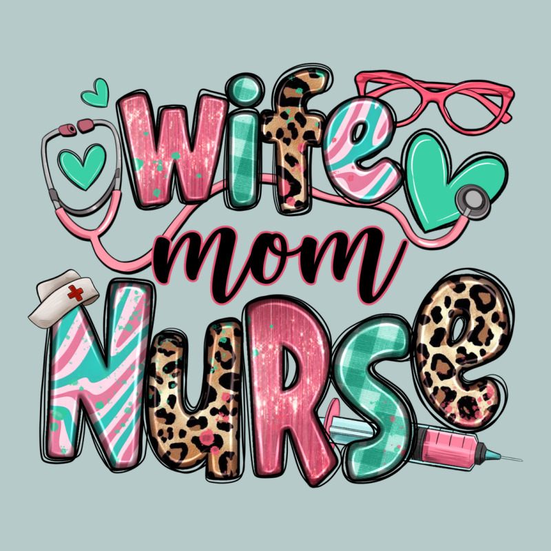 Wife Mom Nurse Heavy Core Tee by RanaPortraitStore | Teevron