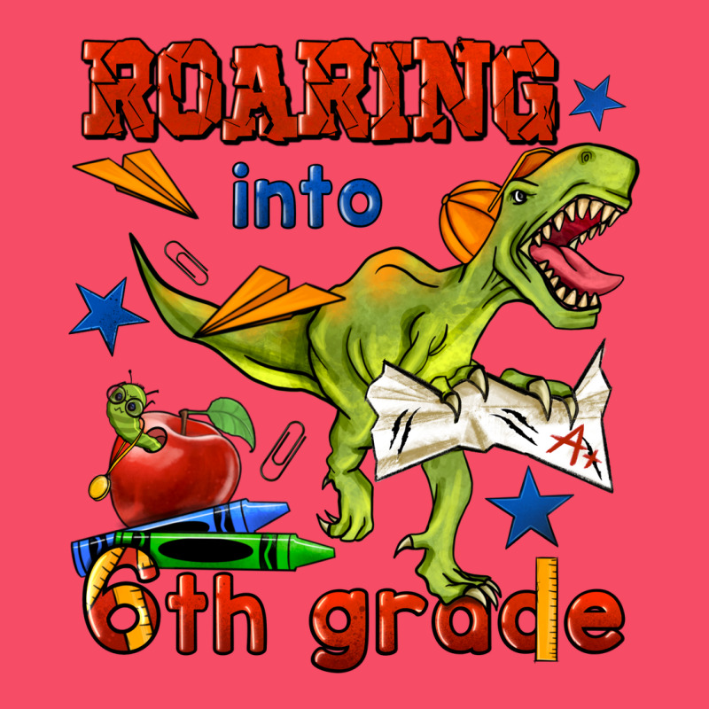 Roaring Into 6th Grade Premium Sweatshirt by BundleAndBundleShop | Teevron