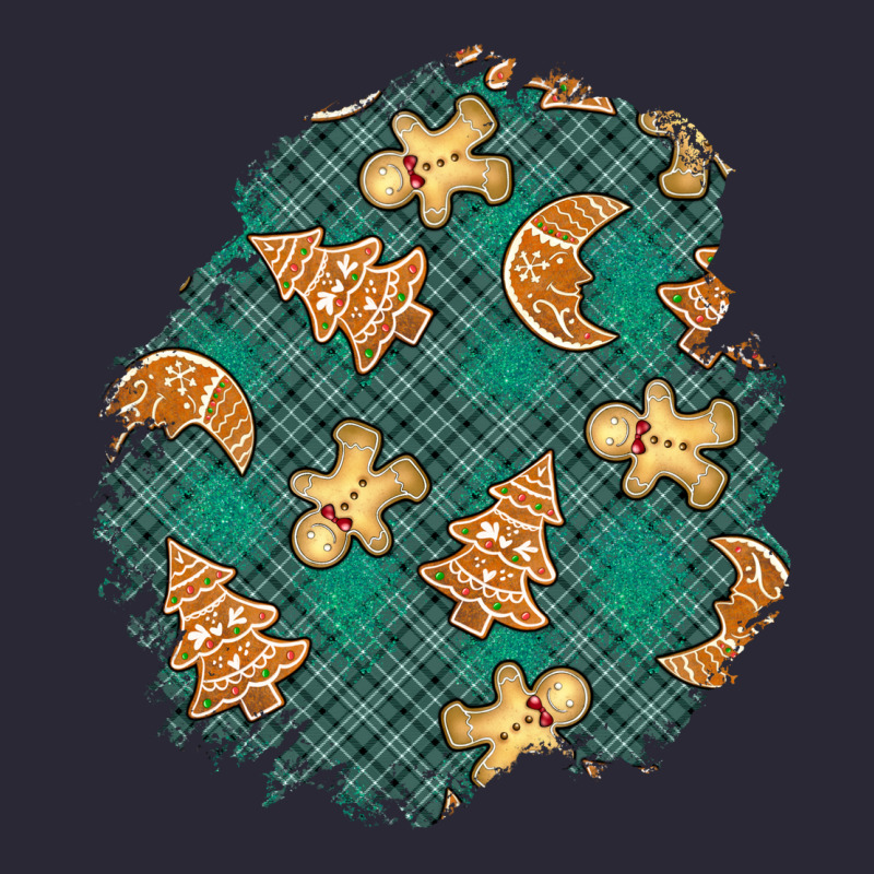 Christmas Gingerbread Cookies Patch Vintage Tee by BundleAndBundleShop | Teevron