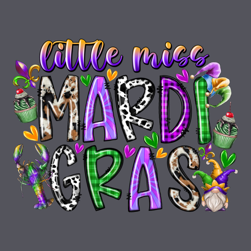 Little Miss Mardi Gras Vintage Hoodie by RacoonDesign | Teevron