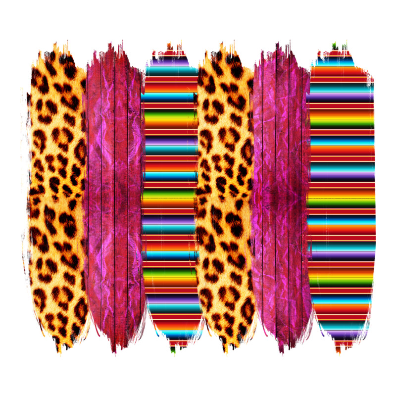 Pink Leopard Serape Brush Strokes Urban Heavy Tee by Bettercallsaul | Teevron