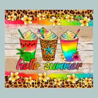 Hello Summer Ice Coffee Heavy Core Tee | Teevron