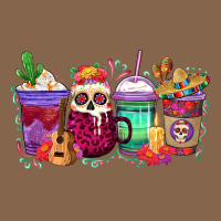 Dia De Los Muertos Coffee Cups Premium Tee | Teevron