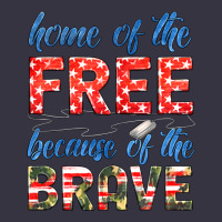 Home Of The Free Because Of The Brave Vintage Hoodie | Teevron