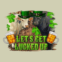 Lets Get Lucked Up Charolais And Black Angus Bull Heavy Core Tee | Teevron