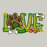 St. Patrick's Day Love Dog Paw Heavyweight Hoodie | Teevron
