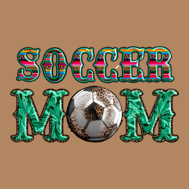 Soccer Mom With Leopard Ball And Serape Leopard Long Sleeve Tee by Artiststas | Teevron
