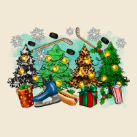 Christmas Trees With Hockey Premium Tee | Teevron