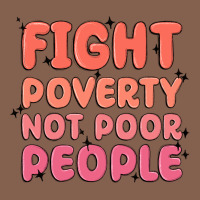 Fight Poverty Not Poor People Zipper Hoodie | Teevron