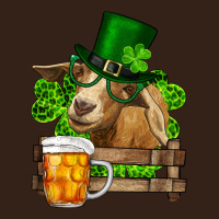 St. Patricks Day Goat And Beer Heavy Core Tee | Teevron