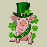 St. Patricks Day Lucky Baby Pig Heavy Core Tee | Teevron