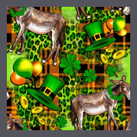 St. Patrick's Donkey With Leprechaun Hat Seamless Vintage Hoodie | Teevron