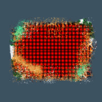 Western Red Green Farm Life Brush Stroke Urban Heavy Tee | Teevron
