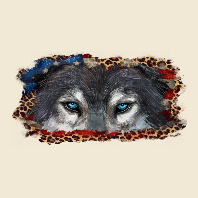 Wolf Eyes American Flag Premium Tee by RanaPortraitStore | Teevron