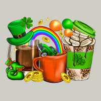 St. Patricks Day Coffee Cups Heavyweight Hoodie | Teevron