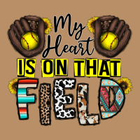 My Heart Is On That Field Vintage Hoodie | Teevron