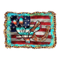 flag cactus horseshoe | Teevron