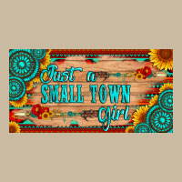 Just A Small Town Girl Wlth Gemstone Arrow And Sunflowers Licanse Plat Long Sleeve Tee | Teevron