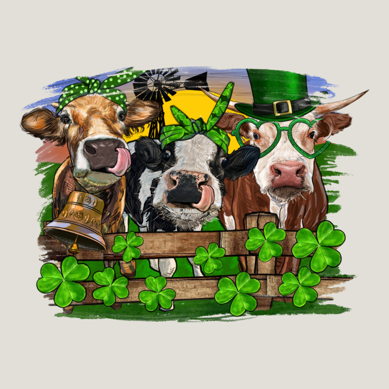 St Patricks Day Heifers Heavy Core Tee by RanaPortraitStore | Teevron