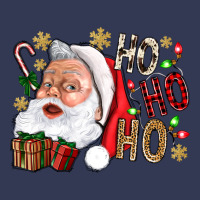 Santa Ho Ho Ho With Gift Box Heavyweight Hoodie | Teevron