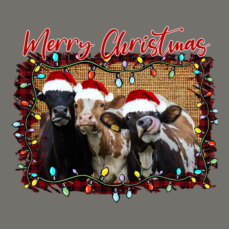 Merry Christmas Cows Premium Hoodie by Bettercallsaul | Teevron