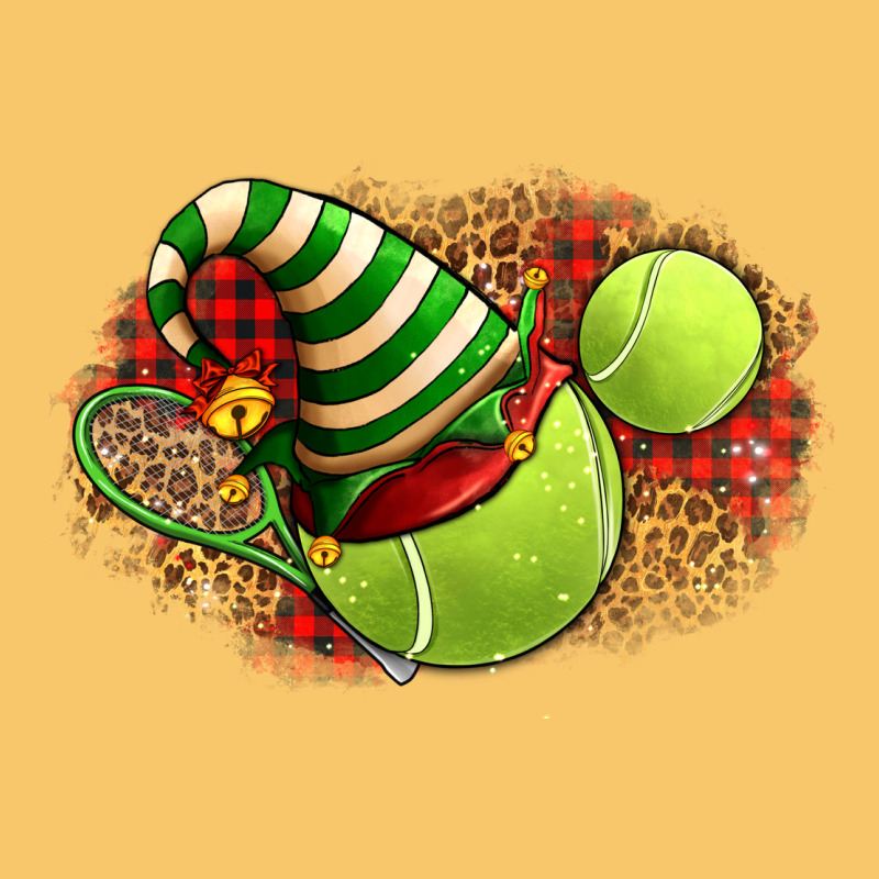 Tennis Christmas With Racket And Hat Vintage Hoodie by FaDigitalArtStudio | Teevron