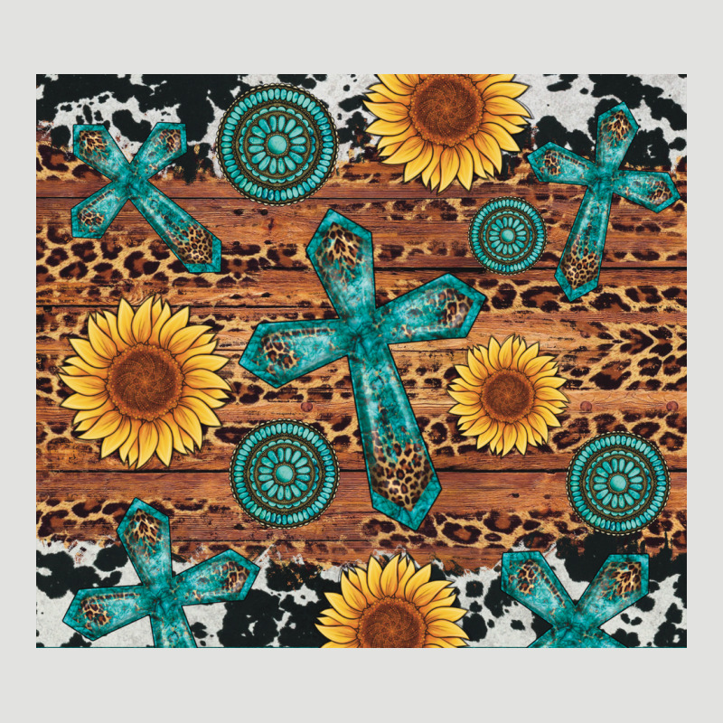 Cross Gemstone And Sunflower Classic Tee by Artiststas | Teevron