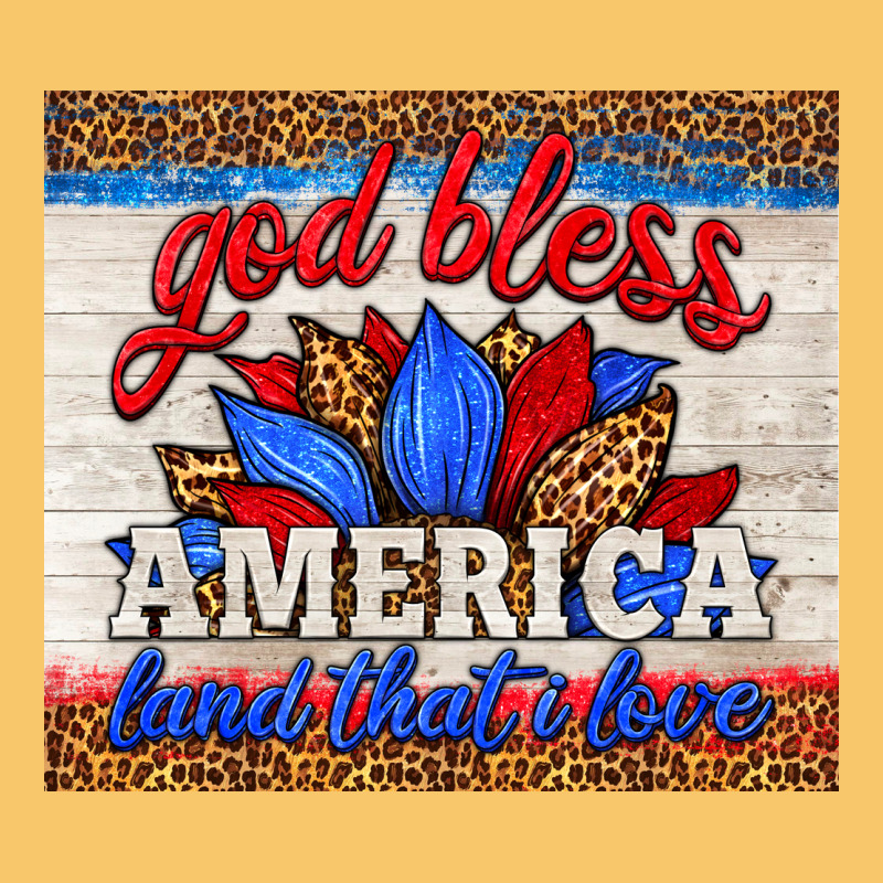 God Bless America Land That I Love Vintage Hoodie by HRA Design Shop | Teevron