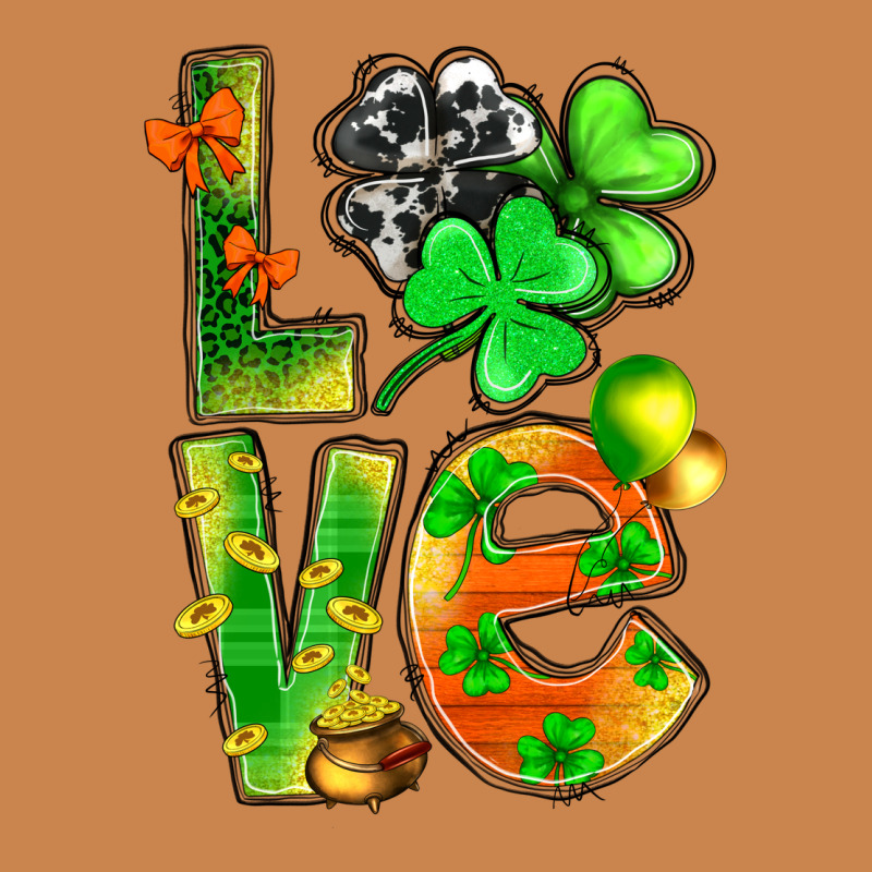 St.patrick Love With Clover Heavyweight Hoodie by BundleAndBundleShop | Teevron