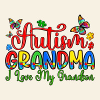 Autism Grandma I Love My Grandson Vintage Tee | Teevron
