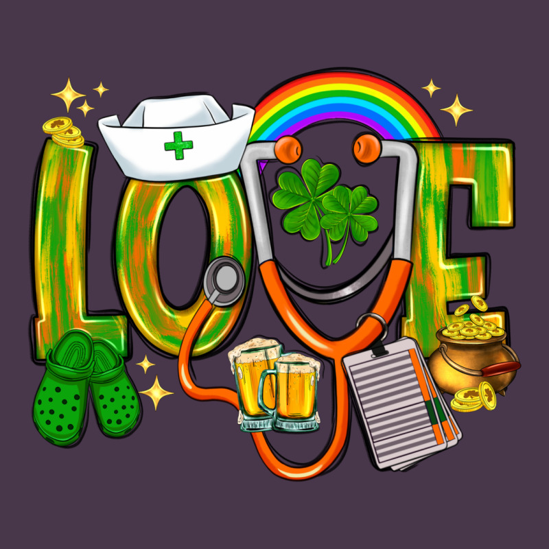 St. Patrick's Love Nurse Heavyweight Hoodie by BundleAndBundleShop | Teevron