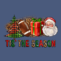 Tis The Season Christmas With Football And Santa Vintage Hoodie | Teevron